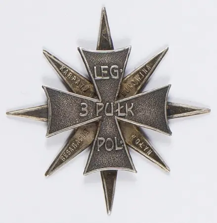 Odznaka 3 Pułku Piechoty Legionów Polskich