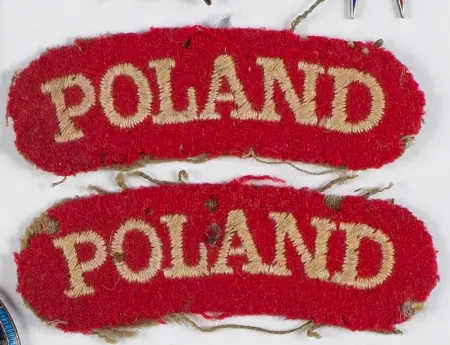 Zestaw 3 naszywek Polskich Sił Zbrojnych