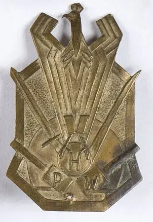 Orzełek Przysposobienia Wojskowego Hutników z okresu 2 RP