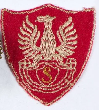 Orzełek - naszywka na rękaw Związku Strzeleckiego