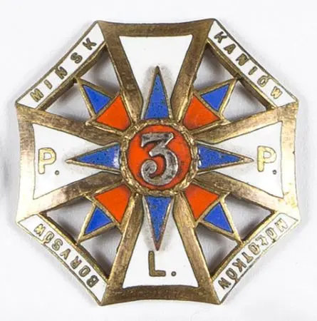 Odznaka pamiątkowa 3 Pułku Piechoty Legionów