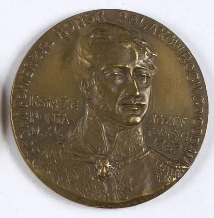 SETNA ROCZNICA ŚMIERCI JÓZEFA PONIATOWSKIEGO - 1913