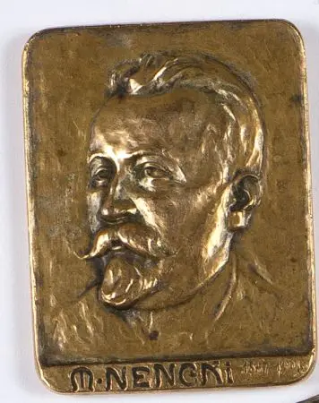 Plakieta P Marceli NENCKI - 1907