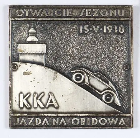 Plakieta pamiątkowa jednostronna