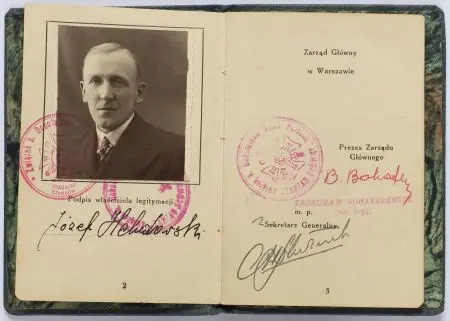 Związek byłych Ochotników A.P. legitymacja członkowska nr 16946