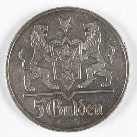 5 guldenów 1923 r.