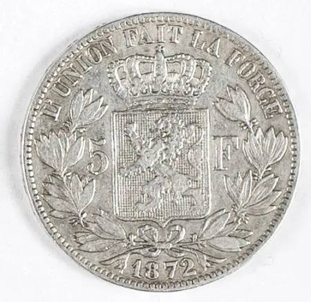 5 franków 1872