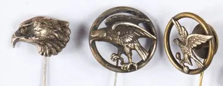 Zestaw 3 odznak Sokoła