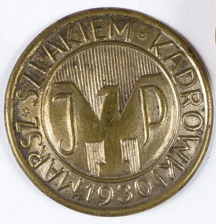 Odznaka pamiątkowa Marsz Szlakiem Kadrówki