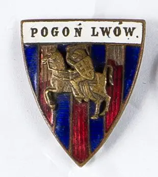 Odznaka Klubu Sportowego POGOŃ LWÓW