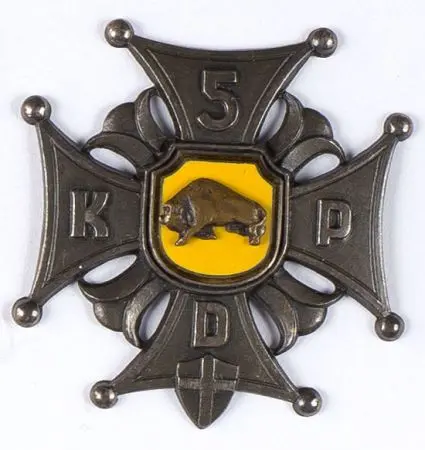 Odznaka 5 Dywizji PSZ na Zachodzie