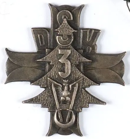 Odznaka 3 Dywizji Strzelców Karpackich