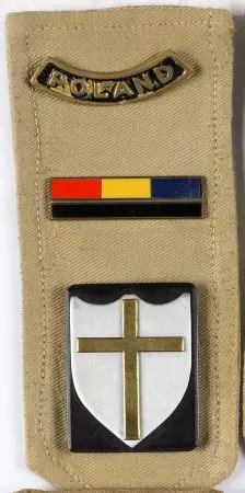 Zestaw dwóch patek na rękaw koszuli tropikalnej