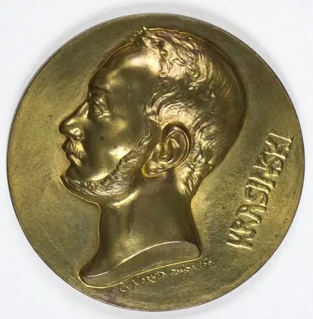 Zygmunt Krasiński - medal wybity w Paryżu - 1959