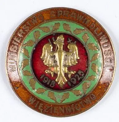 Odznaka 5-cio lecia Więziennictwa Ministerstwa Sprawiedliwości