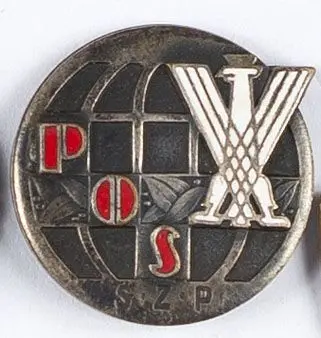 Odznaka POS ŚWIATOWY ZWIĄZEK POLAKÓW