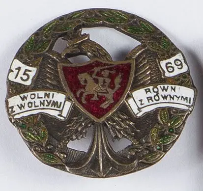 Odznaka okolicznościowa wydana z okazji 350 rocznicy Unii Lubelskiej 