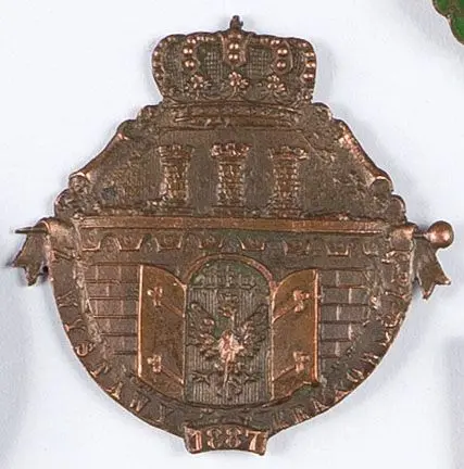 Odznaka Wystawa Krakowska 1887 r.