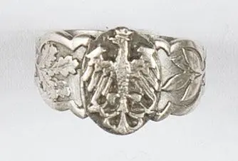 Obrączka pamiątkowa z Orłem