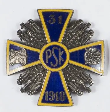 Odznaka 31 Pułk Strzelców Kaniowskich