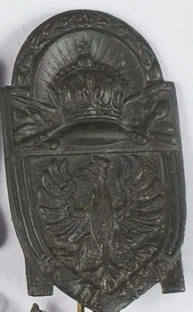 Odznaka patriotyczna Proklamacja Królestwa Polskiego 5.XI.1916