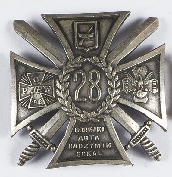 Odznaka 28 Pułku Piechoty Aukcja 181 DESA