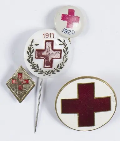 Zestaw odznak PCK