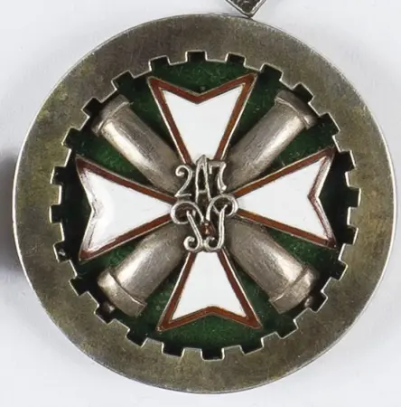 Odznaka 27 Pułku Artylerii Polowej