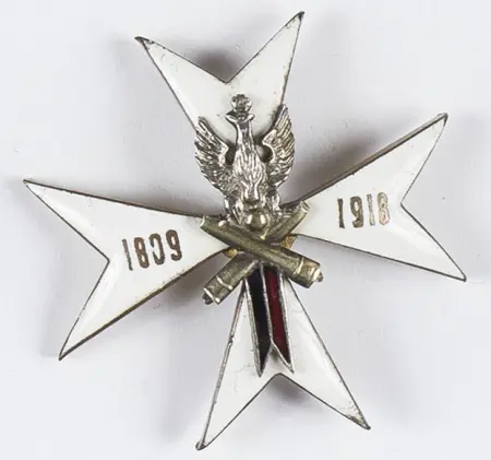 Odznaka Dywizjon Artylerii Konnej - oficerska