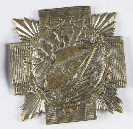 Odznaka 22 Pułk Piechoty