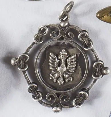 Wisiorek patriotyczny po powstaniu 1863
