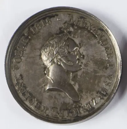 Medal upamiętniający cara Aleksandra I - 1926 r.