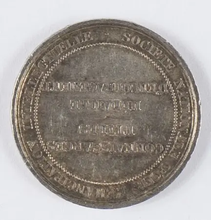 Medal Societe Nationale pour L'Emancipation Intelectuelle