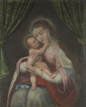 MATKA BOSKA Z DZIECIĄTKIEM