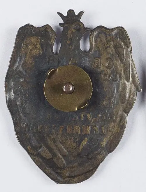 Odznaka pamiątkowa pododcinka VI Odcinka Obrony Lwowa Żółkiewskie - Zamarstynów 1.XI-22.XI.1918