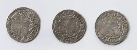 Zestaw 3 półgroszy litewskich