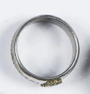 Obrączka/sygnet patriotyczny z orzełkiem Legiony Polskie 16/VIII 1914