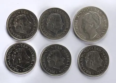 Zestaw 6 guldenów