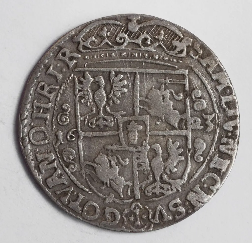 ZYGMUNT III WAZA (1587-1632) ort koronny 1623 m. Kraków AR