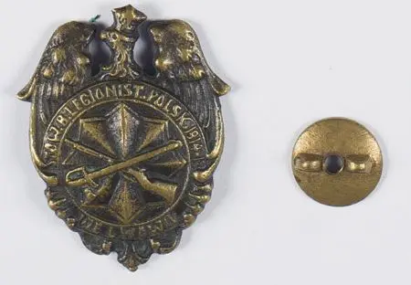 Odznaka Stowarzyszenie byłych Legionistów Polskich 1914-18 we Lwowie