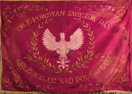 Sztandar patriotyczny z 1918 r.