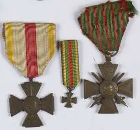 Dwa odznaczenia