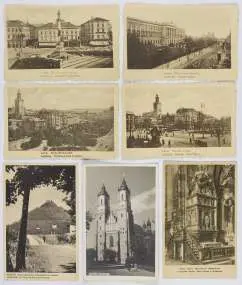 Lwów. Kraków. Warszawa. Poznań. Wiedeń. Neapol