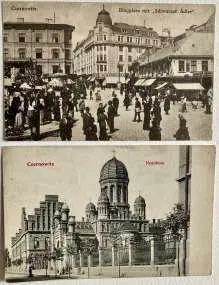 2 pocztówki CZERNIOWCE