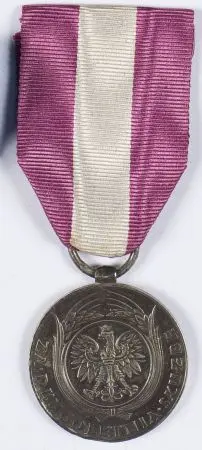 Medal Za długoletnią służbę XX lat (srebrny)