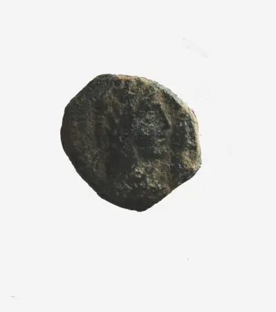 NABATEA (PETRA) MALICHUS II (40-76 n.e.) AE prutah