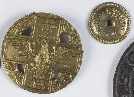 Odznaka Zjazd Uczestników Walk o Niepodległość P.O.W. Zachód 6.VI.1937