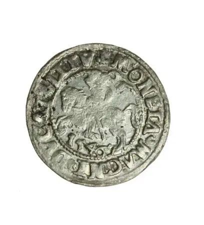 ZYGMUNT II AUGUST (1544-1572) półgrosz litewski 1546, rzadszy, R3