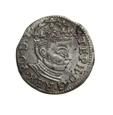STEFAN BATORY (1576-1586) trojak ryski 1582 R