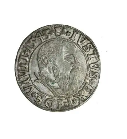 PRUSKIE KSIĘSTWO LENNE, Albrecht Hohenzollern, grosz 1547, rzadki R2